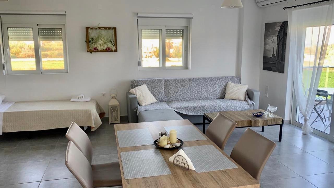Martimi Apartments - 200M From Drapanias Beach - Pool - Hot Tub - Sauna - Bbq Киссамос Экстерьер фото