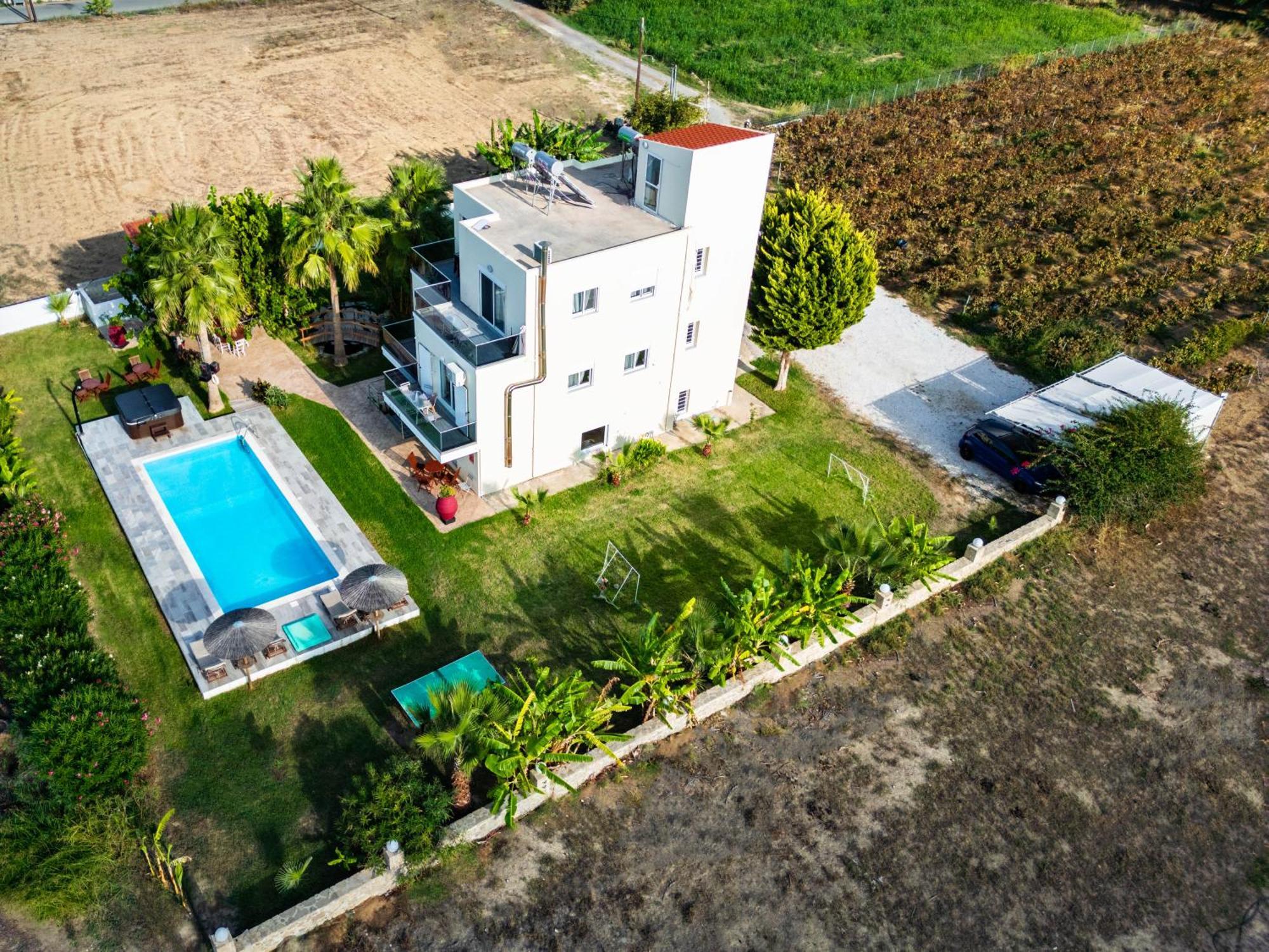 Martimi Apartments - 200M From Drapanias Beach - Pool - Hot Tub - Sauna - Bbq Киссамос Экстерьер фото
