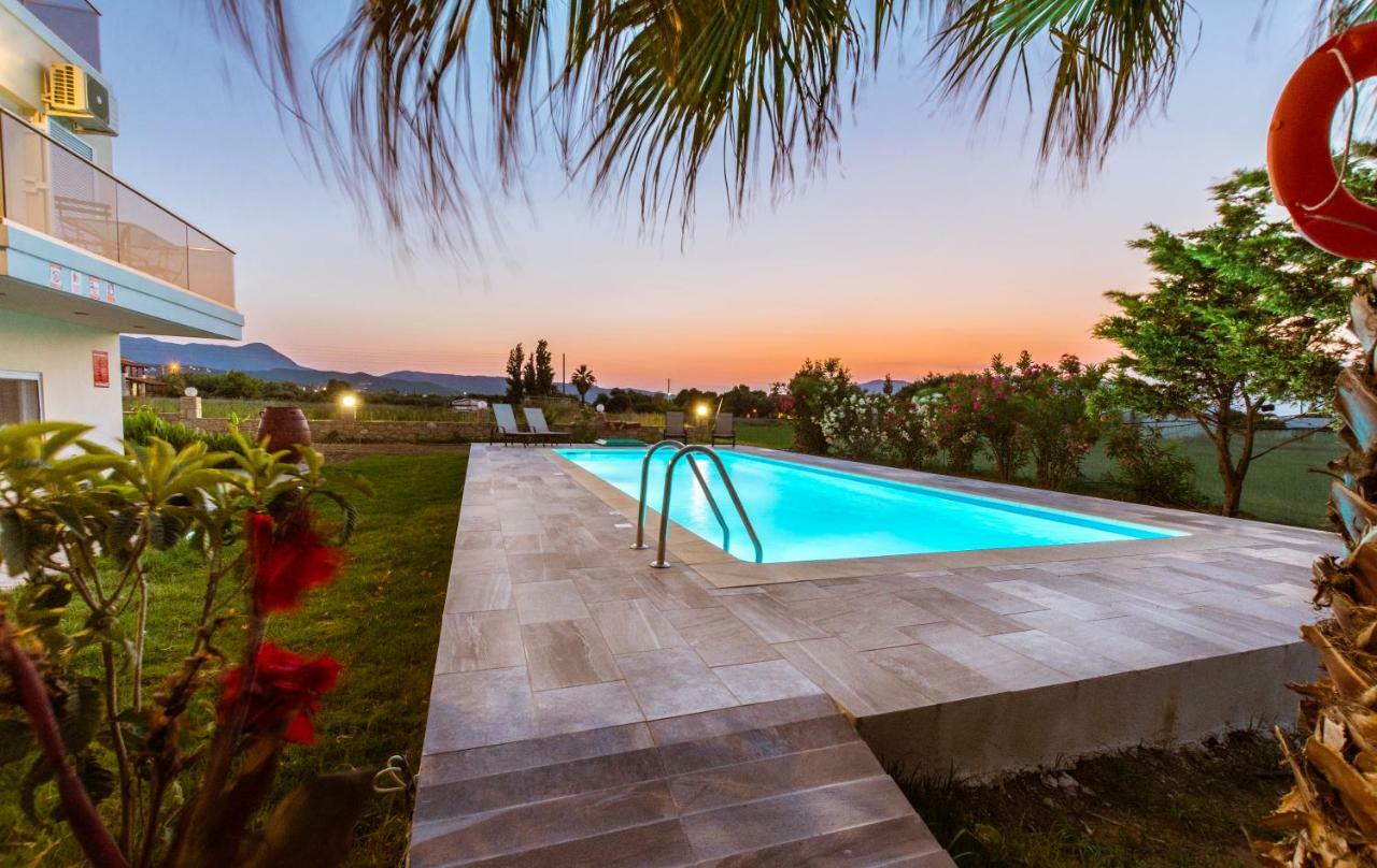 Martimi Apartments - 200M From Drapanias Beach - Pool - Hot Tub - Sauna - Bbq Киссамос Экстерьер фото