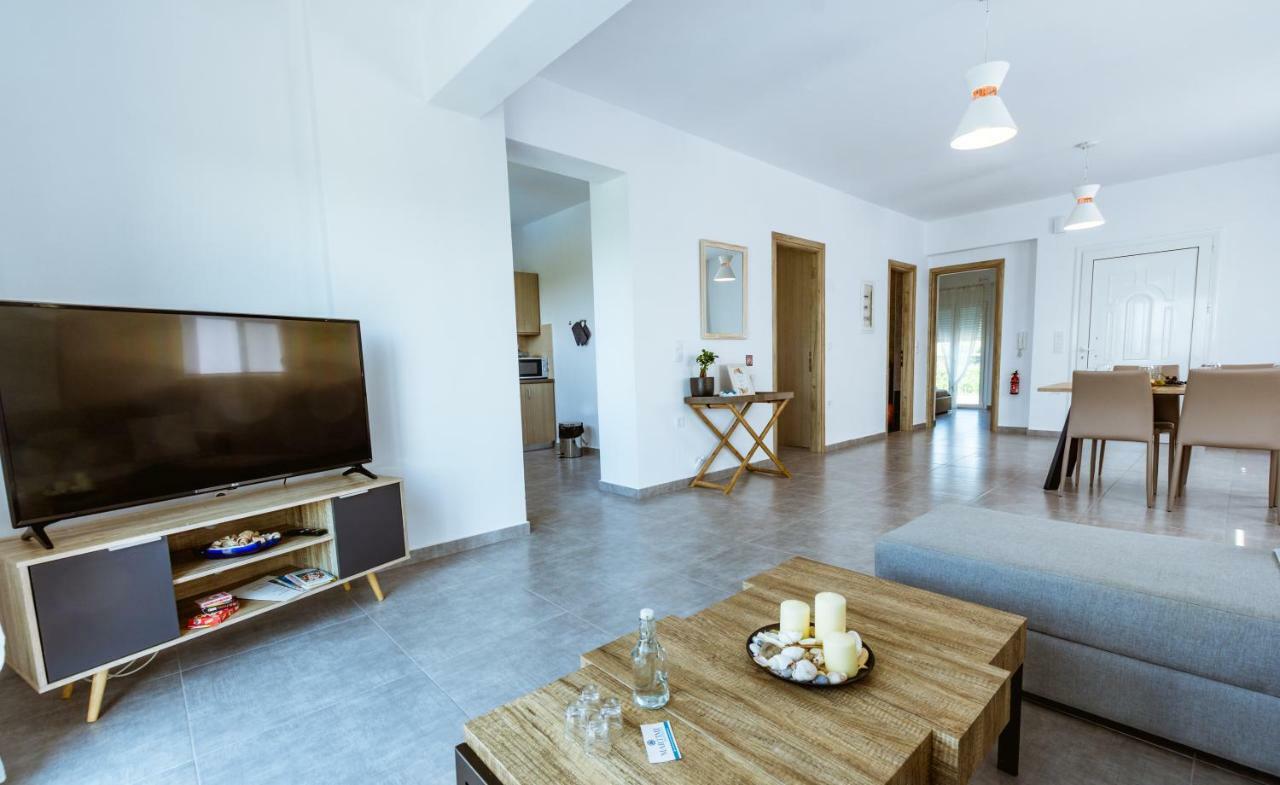 Martimi Apartments - 200M From Drapanias Beach - Pool - Hot Tub - Sauna - Bbq Киссамос Экстерьер фото