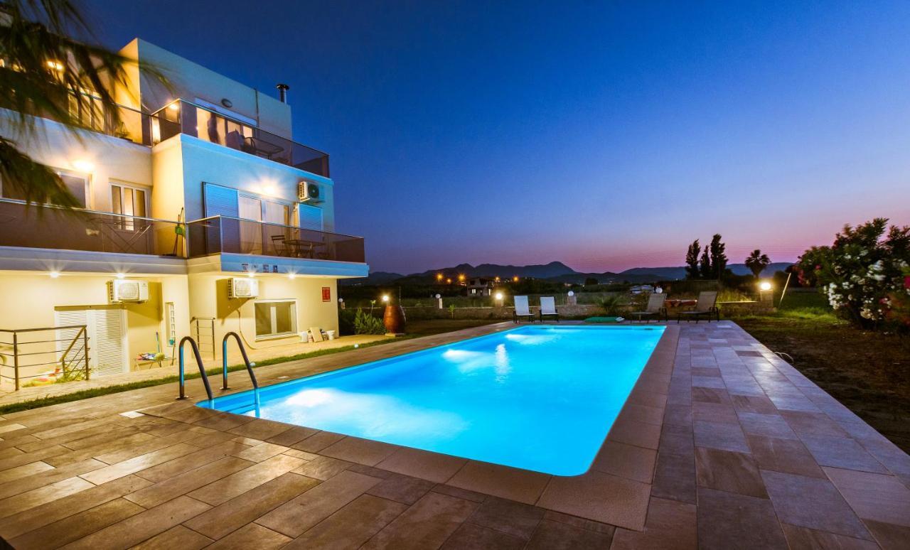 Martimi Apartments - 200M From Drapanias Beach - Pool - Hot Tub - Sauna - Bbq Киссамос Экстерьер фото